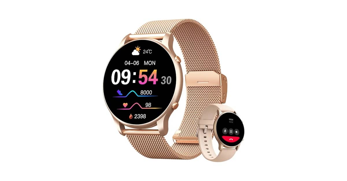 Melhor Smartwatch Redondo Feminino: 10 Opções Elegantes