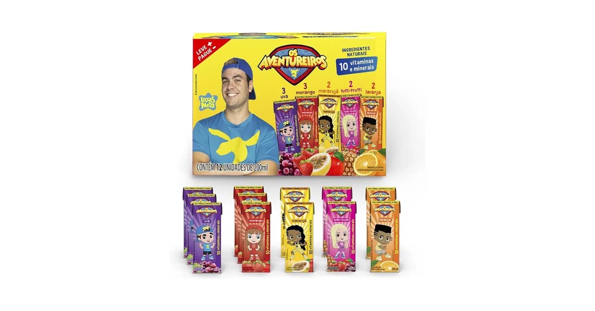 Melhor Suco de Caixinha: Néctar, Suco ou Refresco?