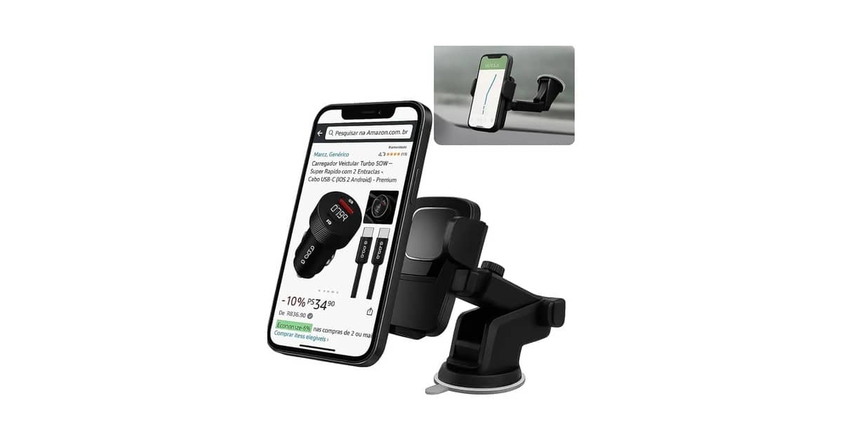 Melhor Suporte para Celular Uber: Top 10 Duráveis