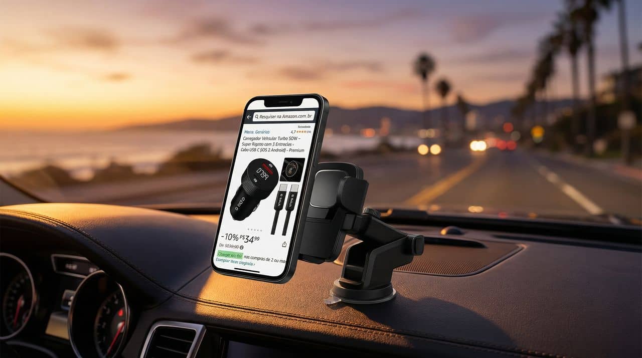 Melhor suporte para celular veicular painel: Top 10