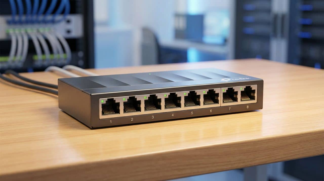 Melhor Switch 8 Portas: Gigabit, PoE ou Básico?
