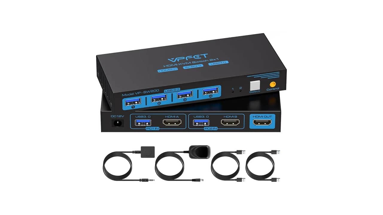 Melhor Switch KVM para Usar Dois PCs com um Monitor: 10 Opções