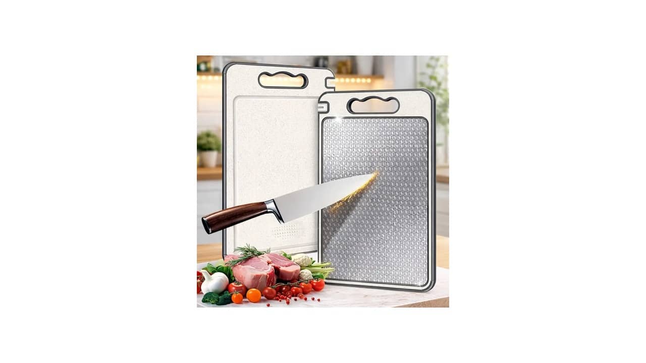 Melhor tábua de corte para saúde: Inox ou Titânio?