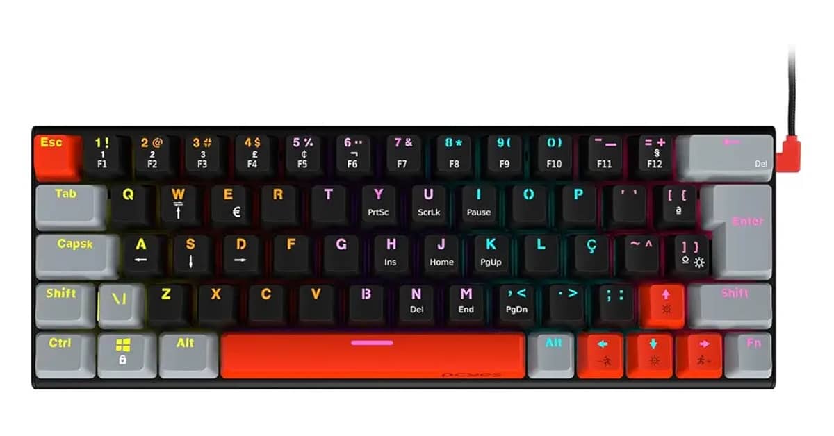Melhor teclado mecanico custo beneficio aliexpress: Top 10 Opções