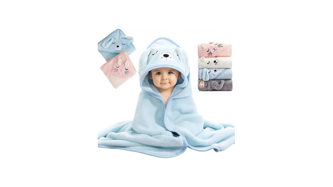 Melhor Toalha de Banho para Recém-Nascido: 10 Modelos Ultra Macios
