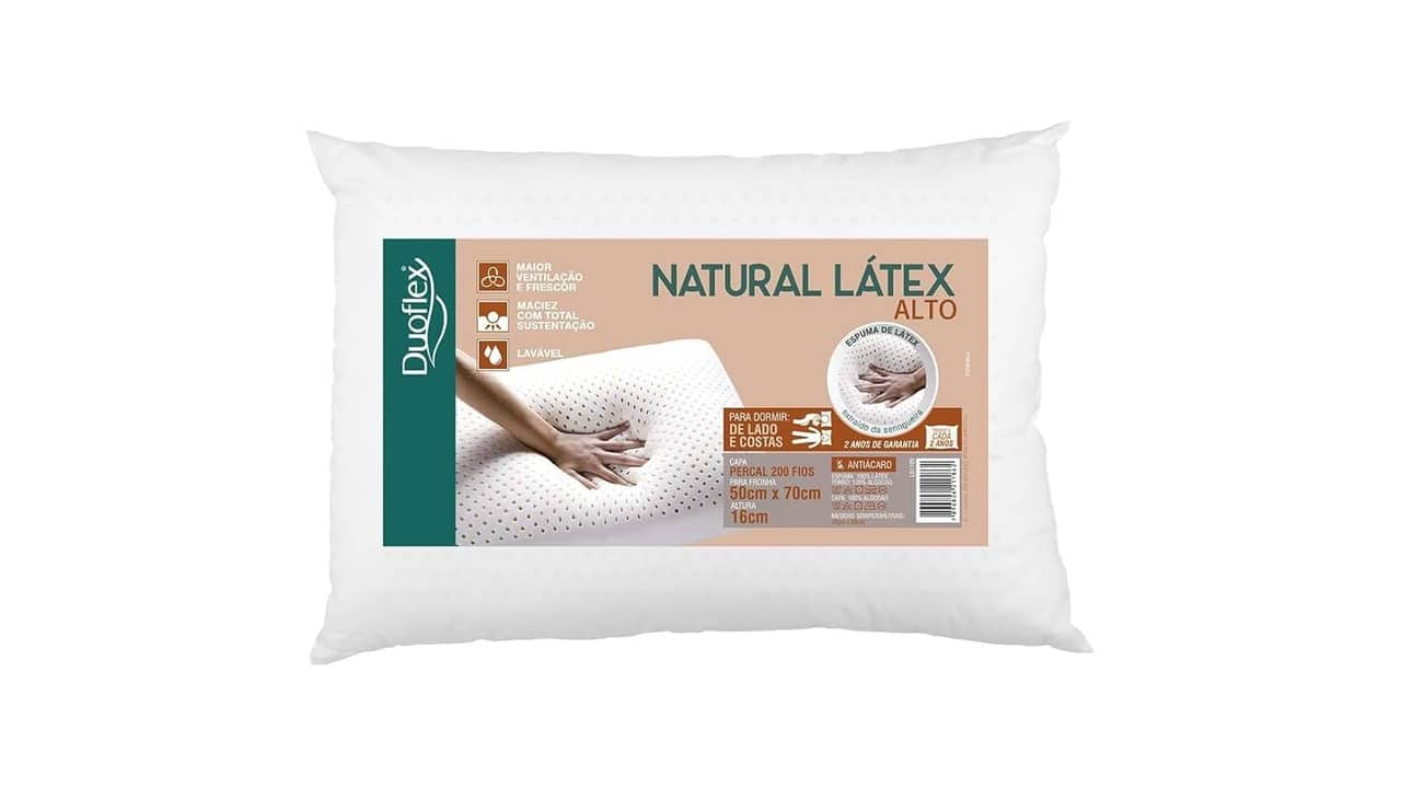 Melhor Travesseiro de Látex: 10 Modelos para Suporte