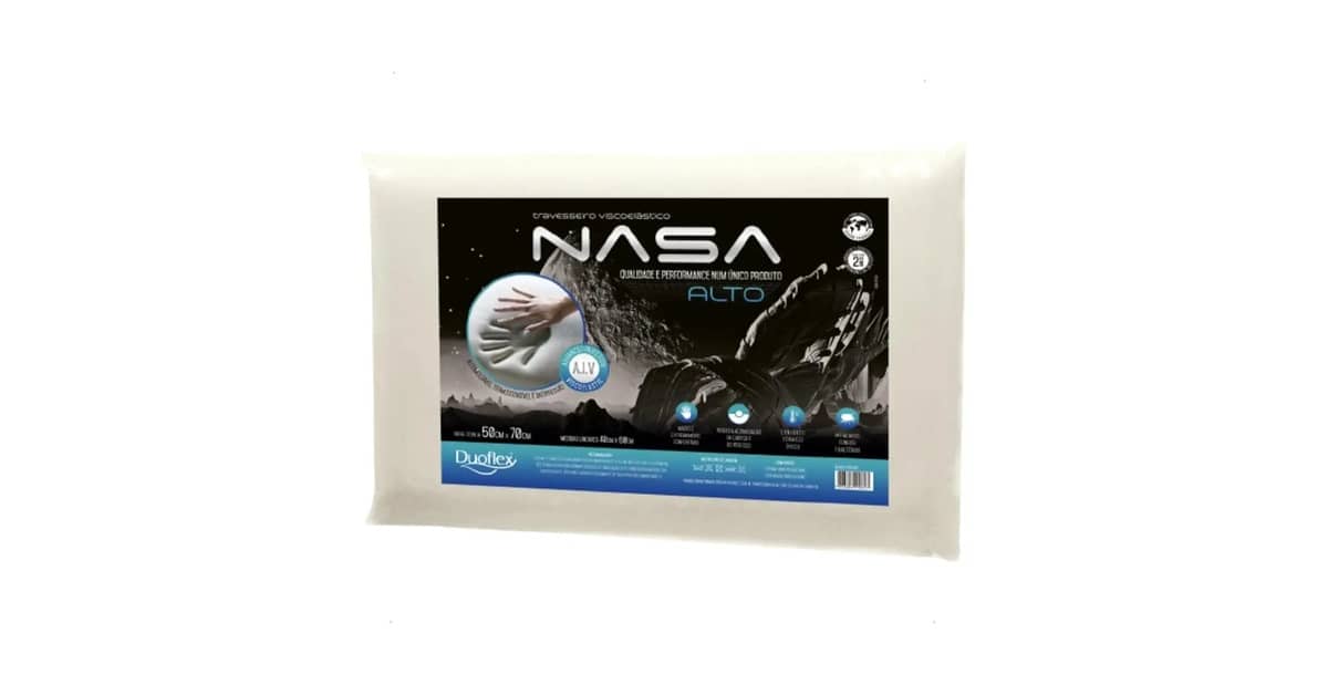 Melhor Travesseiro Nasa Duoflex: Top 10 Para Dormir Bem