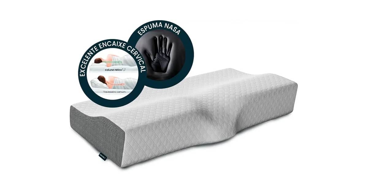 Melhor travesseiro para coluna: Top 10 Opções Ortopédicas