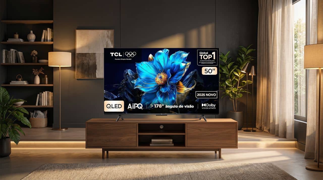 Melhor TV 50 Polegadas 120hz Para Games e Filmes