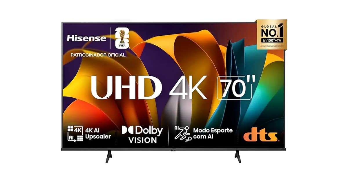 Qual a Melhor TV 70 Polegadas para Cinema em Casa?