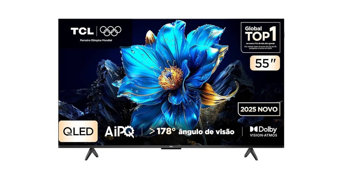 Melhor TV Custo Benefício 2026 55 Polegadas? Guia