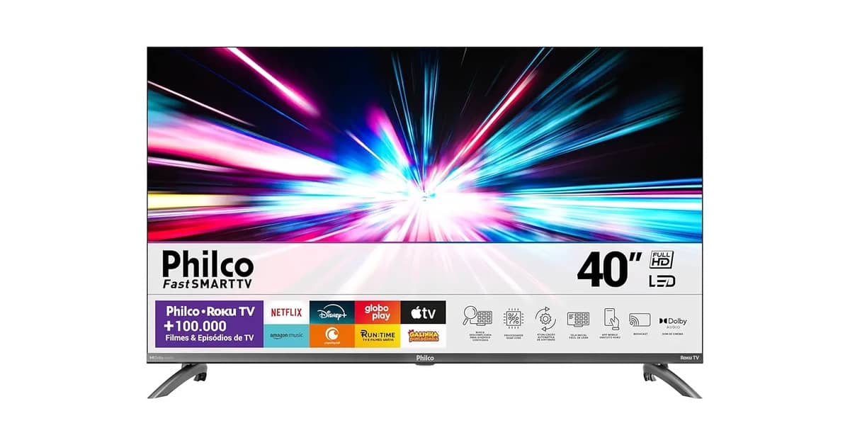 Melhor TV Custo Benefício 40 Polegadas: Top 10 Modelos Smart