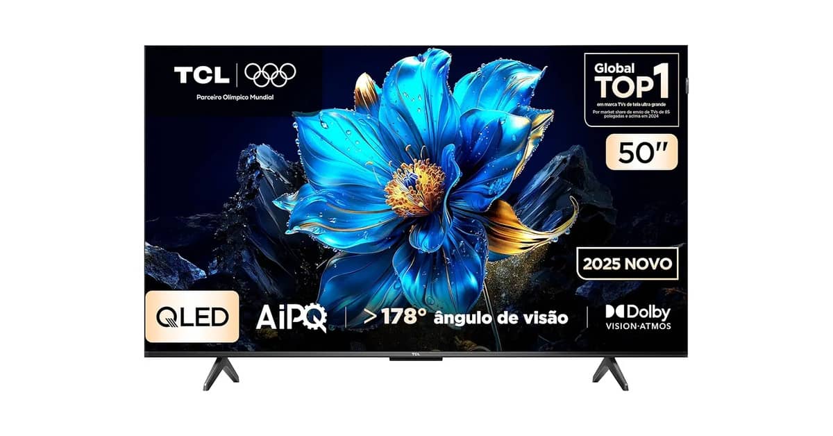 Melhor TV QLED 50 Polegadas: Mini LED Vale a Pena?