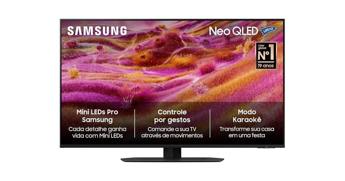 Melhor TV Samsung 43 Polegadas: Análise das 5 Tops