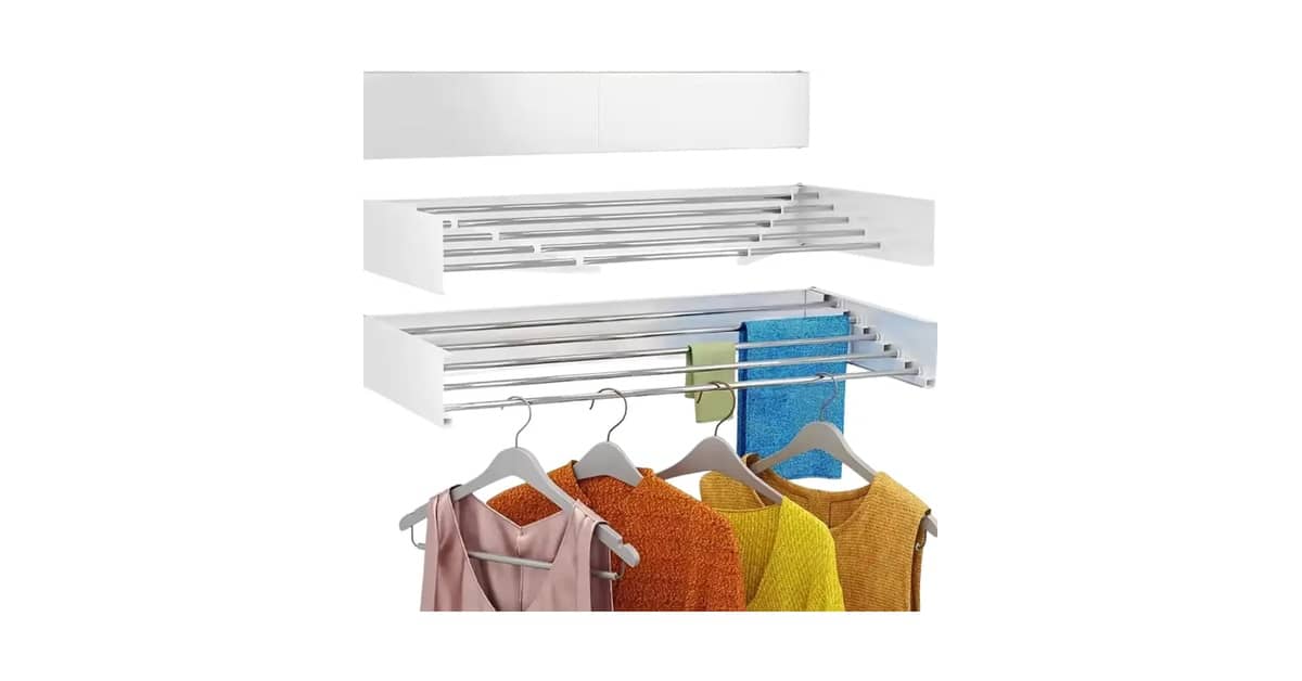 Melhor varal de parede para apartamento: 10 Modelos para Otimizar Espaço