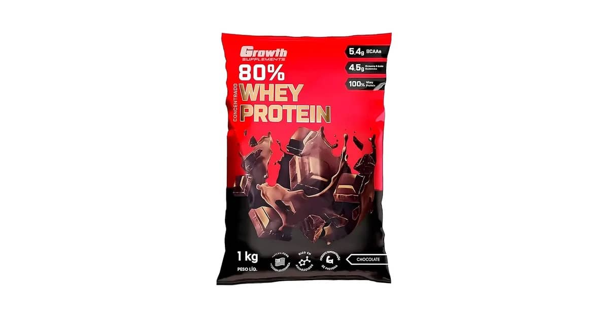 Melhor Whey Protein Isolado Growth: O 90% Vale a Pena?