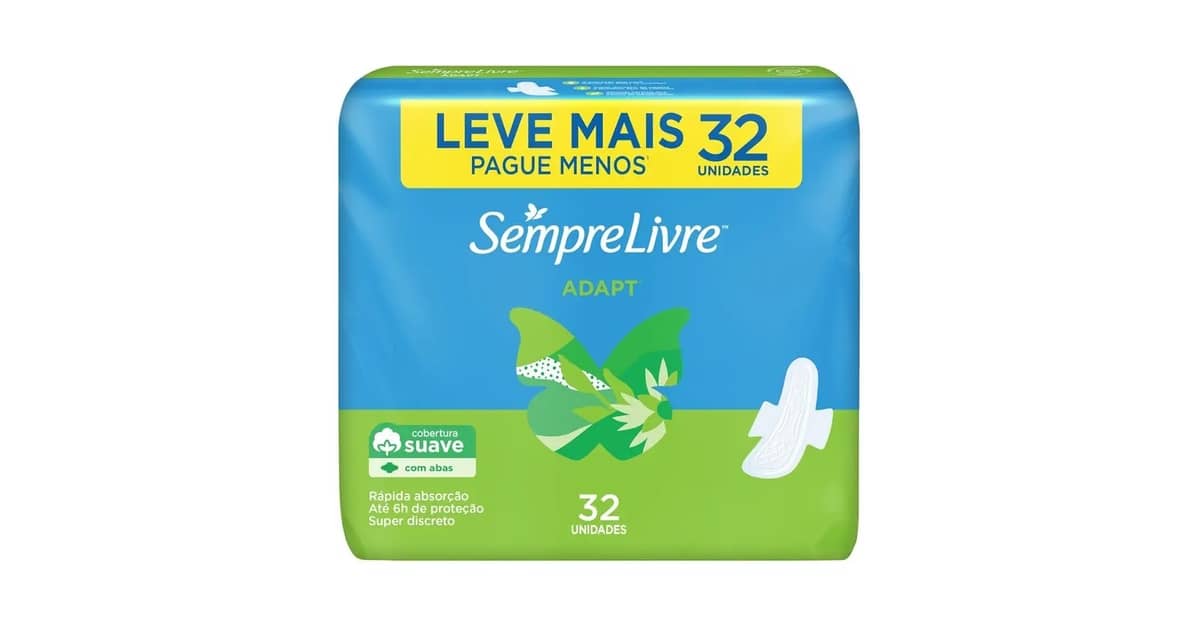 Melhores absorventes para adolescentes: Top 10 Seguros