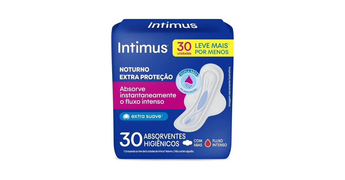 Melhores Absorventes para Fluxo Intenso e Leve