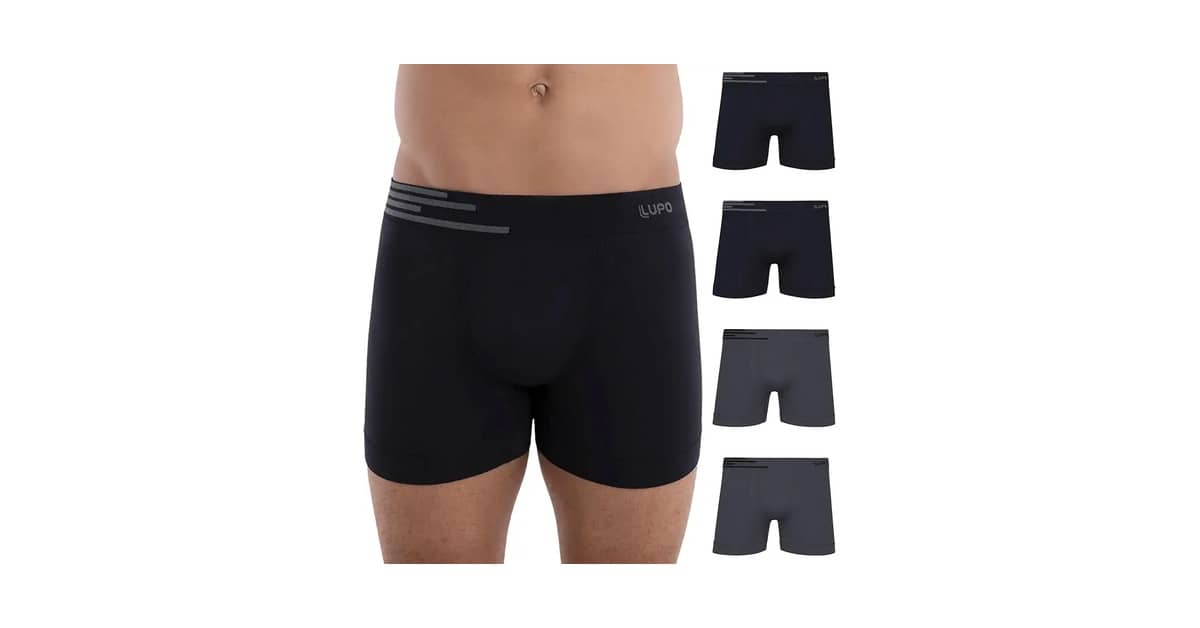 Melhores Cuecas Lupo: Microfibra vs Algodão?