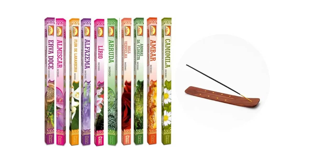 Melhores Marcas de Incensos Naturais para Relaxar