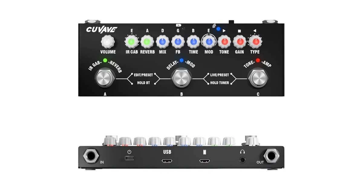 Melhores Pedais de Guitarra para Iniciantes: Top 9