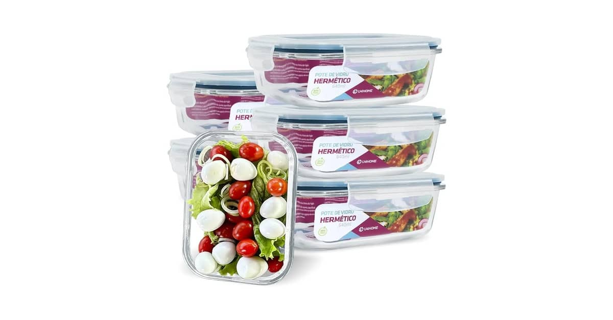 Melhores Potes Herméticos de Vidro: Guia Prático