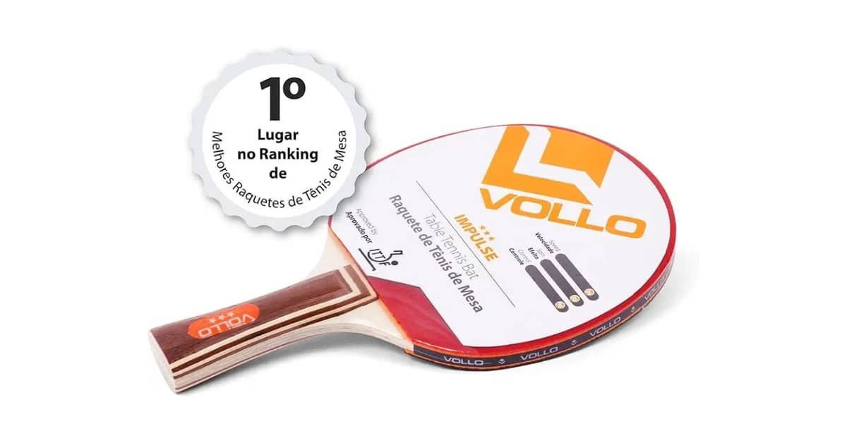 Melhores Raquetes de Tênis de Mesa para Evoluir
