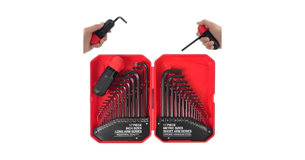 Qual a chave allen mais resistente com Alto Torque?