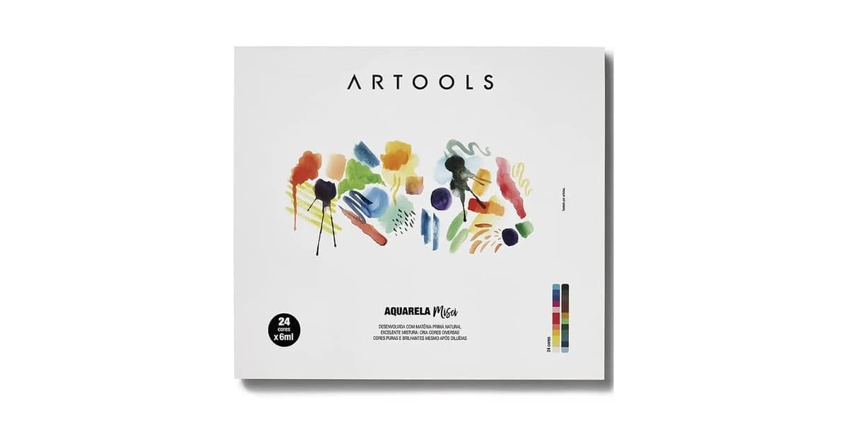 Qual a Melhor Aquarela Profissional: 8 Kits Top