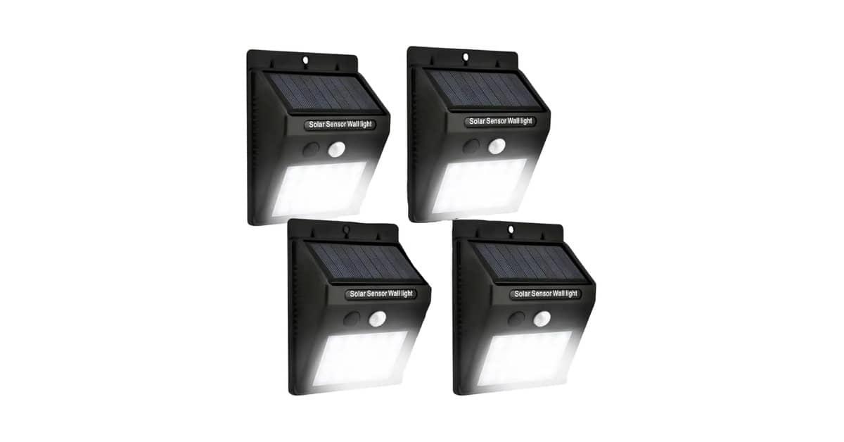 Qual a Melhor Arandela Solar Externa: Top 10 Modelos