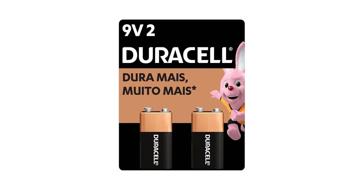 Qual a Melhor Bateria 9V: Alcalina ou Lítio?