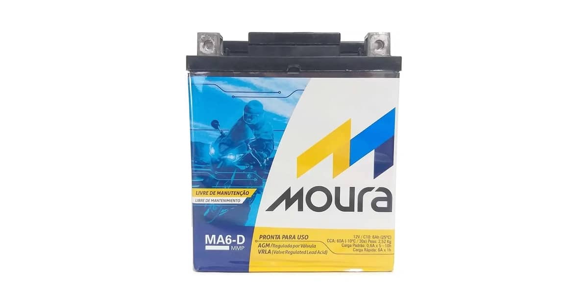 Qual a Melhor bateria para moto de alta cilindrada: Top 5 Modelos