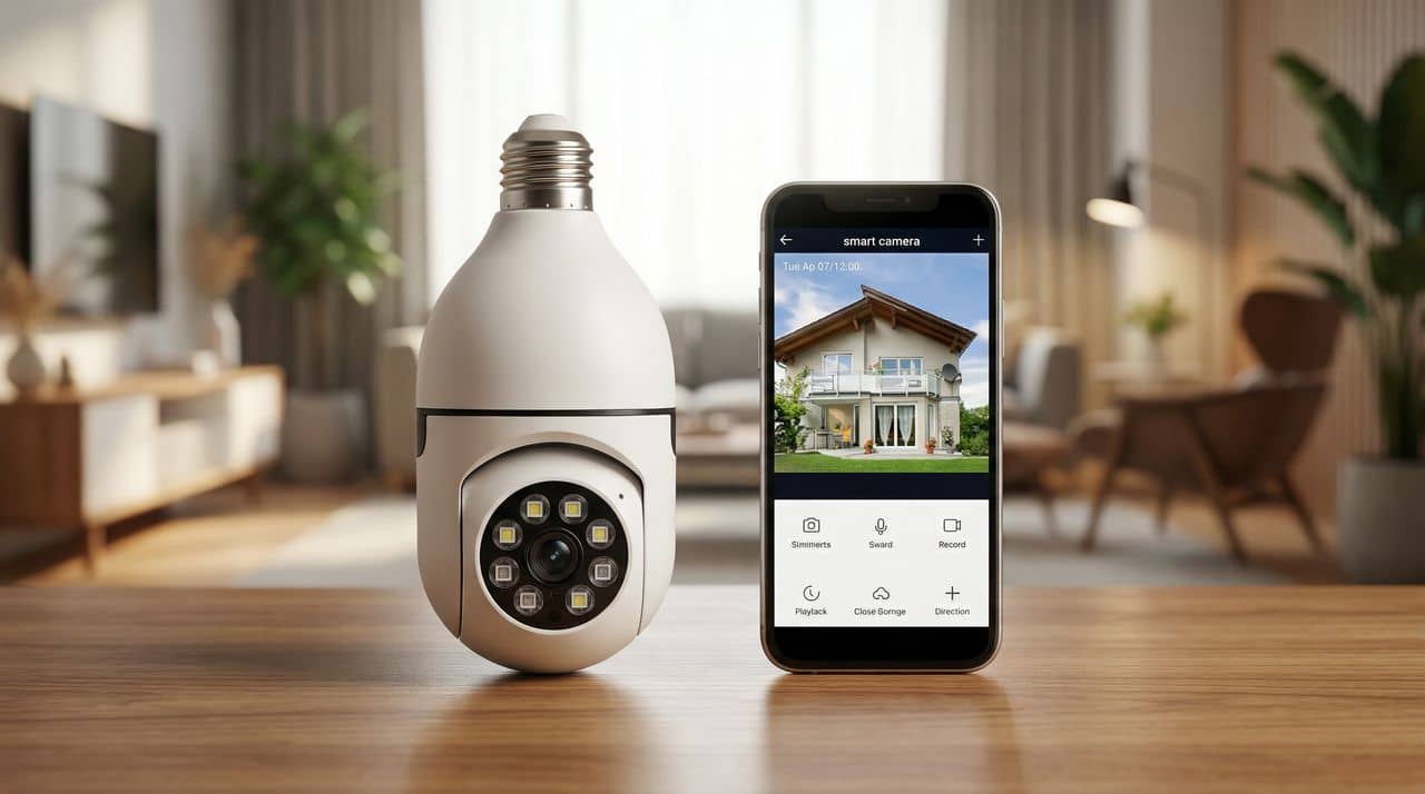 Qual a Melhor Câmera Lâmpada Wifi para Vigilância?