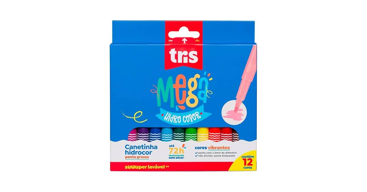 Qual a Melhor canetinha hidrocor: Top 10 Laváveis