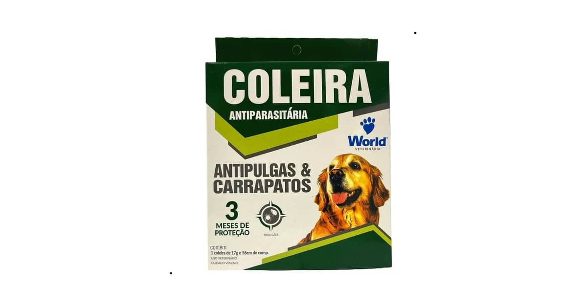 Qual a Melhor coleira antipulgas para cachorro: Análise das 10 Mais Seguras