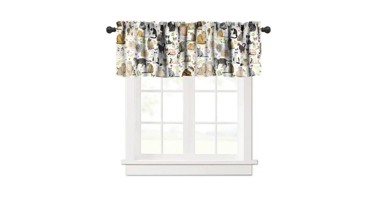 Qual a Melhor cortina para quem tem gatos: Top 10 Temáticas