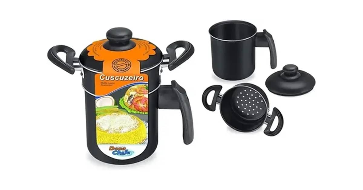 Qual a Melhor Cuscuzeira Individual: Inox ou Teflon?