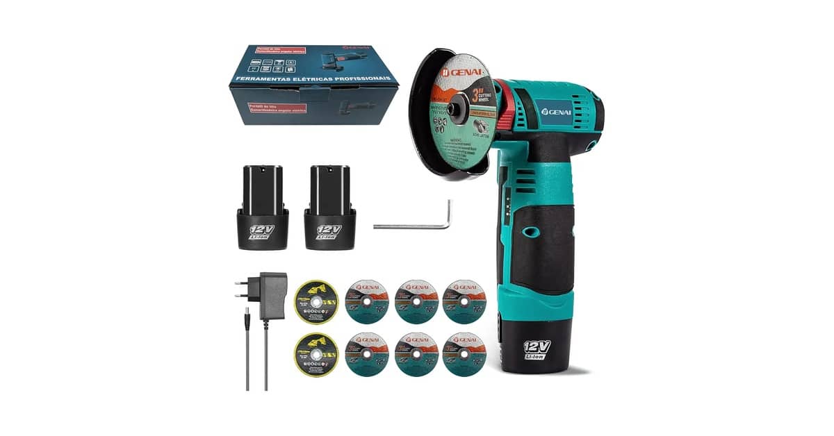 Qual a Melhor Esmerilhadeira a Bateria: 7 Opções Potentes