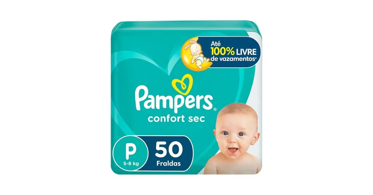 Qual a Melhor Fralda Pampers Confort Sec ou Super Sec? Comparativo