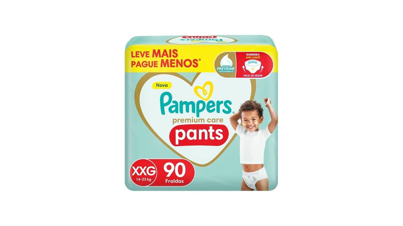 Qual a Melhor fralda pampers premium care ou confort sec: Comparativo