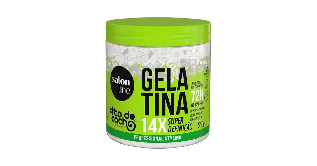 Qual a Melhor Gelatina da Salon Line para Cabelos Cacheados: Definição ou Volume?