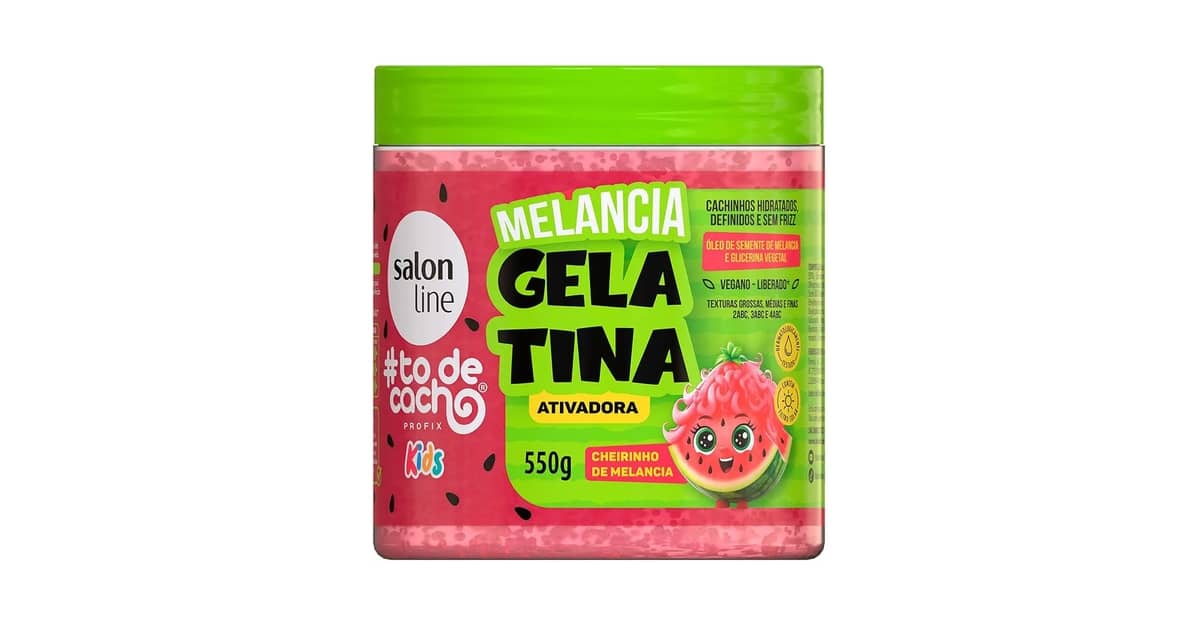 Qual a Melhor gelatina da salon line para fazer baby hair: 10 Opções com Alta Fixação