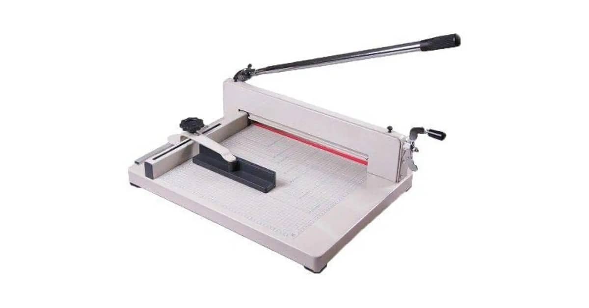 Qual a Melhor Guilhotina Semi Industrial? A4 e A3