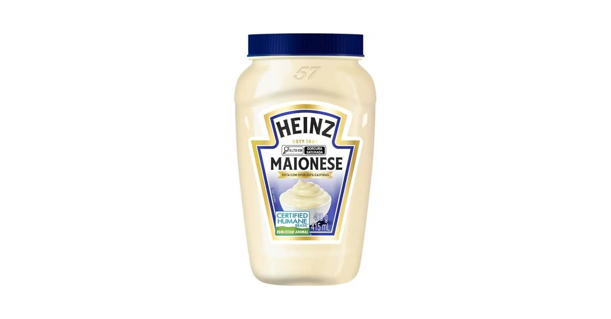 Qual a Melhor maionese hellmann's ou heinz: Sabor?