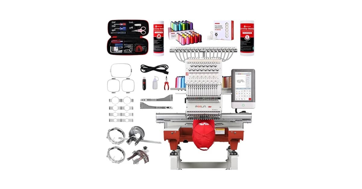 Qual a Melhor Máquina de Bordar Industrial: Top 6