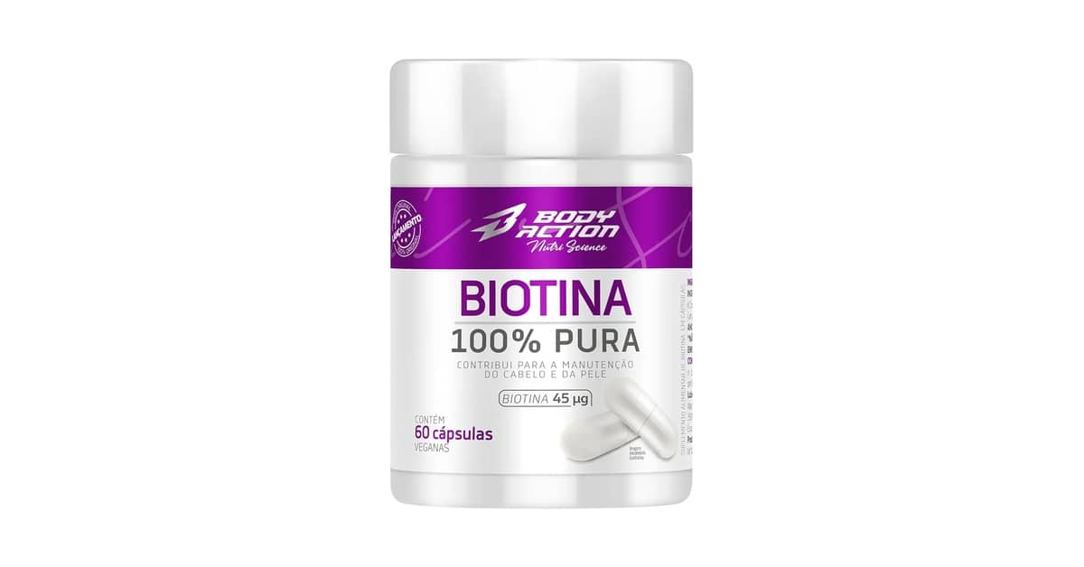 Qual a Melhor Marca de Biotina Importada? Top 3