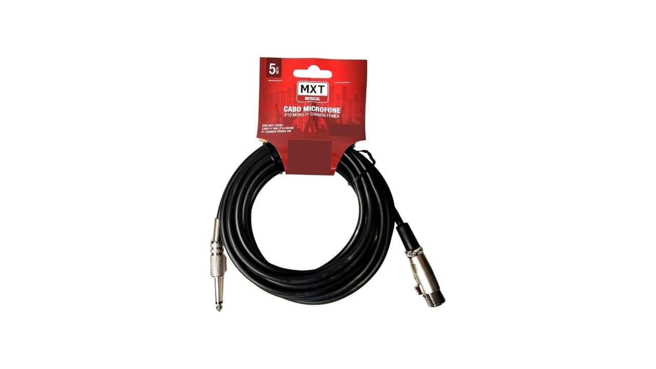 Qual a Melhor marca de cabo para microfone? Top 10 Opções