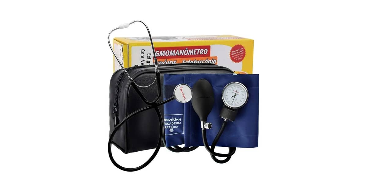 Qual a Melhor Marca de Esfigmomanômetro e Estetoscópio? Top 10