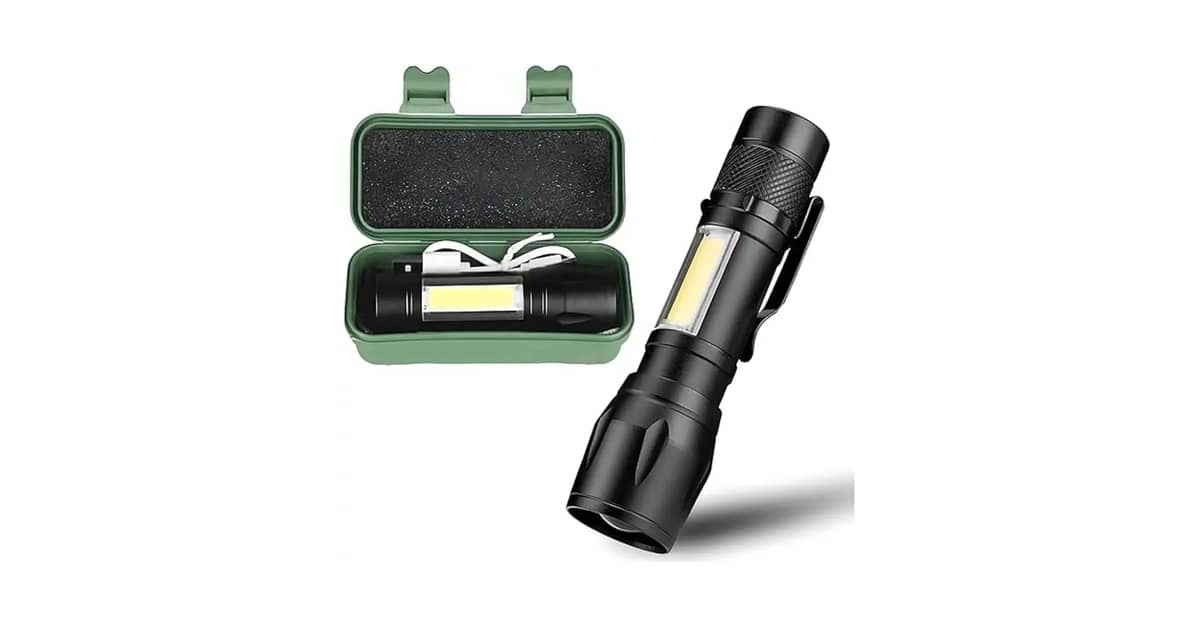 Qual a Melhor marca de lanterna tática: 10 Opções