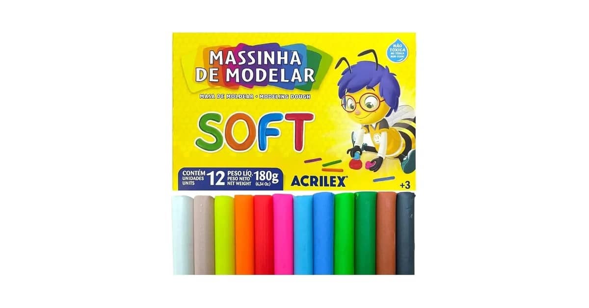 Qual a Melhor Massinha de Modelar para Criança: 10 Kits Seguros